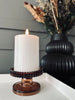 Lysestage Vendbar - Brown