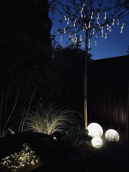 Lyskæde Alma med 50 Pærer – Solceller - VIAMAJA.DK