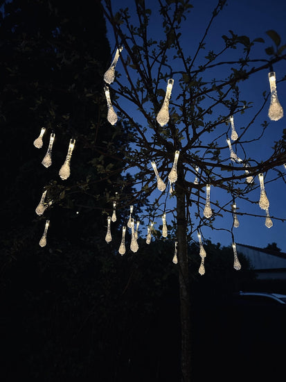 Lyskæde Alma med 50 Pærer – Solceller - VIAMAJA.DK