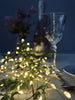 Lyskæde silver wire med 80 LED Lys