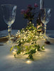 Lyskæde silver wire med 100 LED Lys