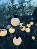 Lyskæde WHITE DOTS - Batteriboks med timer