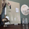 Magnetisk glastavle - 40x60cm Beige