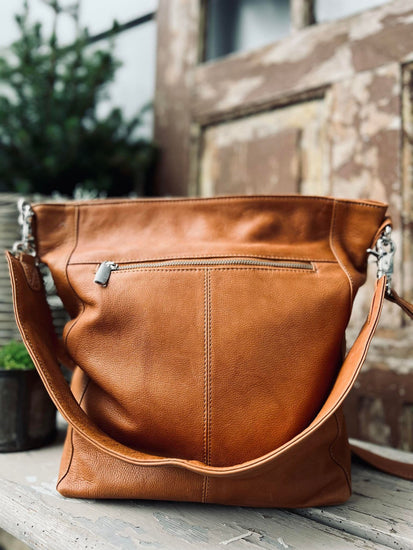 Medium taske - BICA Cognac - VIAMAJA.DK
