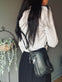 Mobiltaske - ALINA - Black / Silver - VIAMAJA.DK