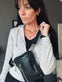 Mobiltaske - ALINA - Black / Silver - VIAMAJA.DK