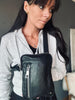 Mobiltaske - ALINA - Black / Silver