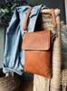 Mobiltaske Aura Cognac