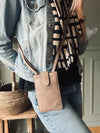 Mobiltaske Small Aura Dusty taupe