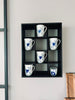 Mugshelf m. 12 rum