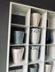 Mugshelf m. 12 rum – White - VIAMAJA.DK