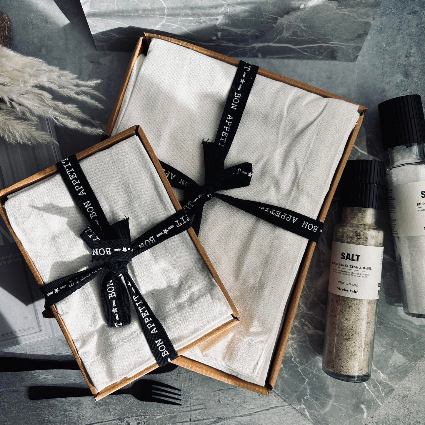 Mundserviet 4 stk – Off white - VIAMAJA.DK