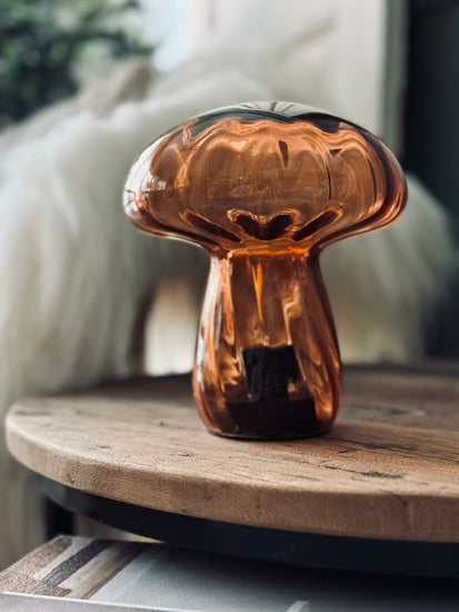 MUSHROOM Lampe – Cognac - VIAMAJA.DK