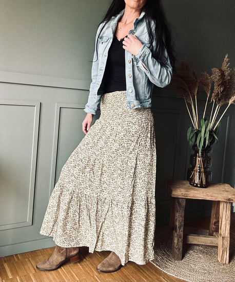 Nederdel Boho Green - VIAMAJA.DK