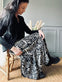 Nederdel Boho Inka black - VIAMAJA.DK