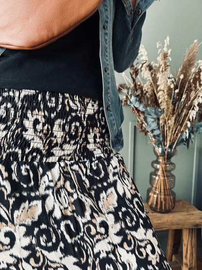 Nederdel Boho – VIGA BLACK - VIAMAJA.DK