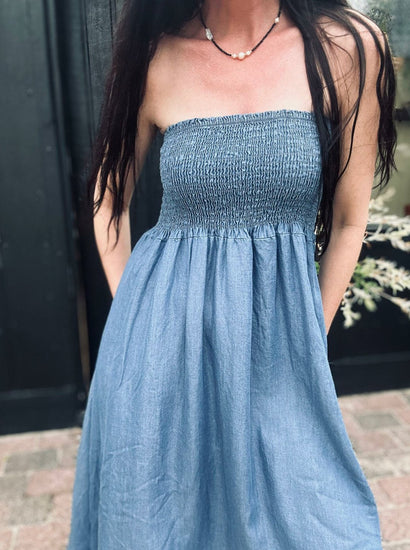 Nederdel Marta Jeans - VIAMAJA.DK