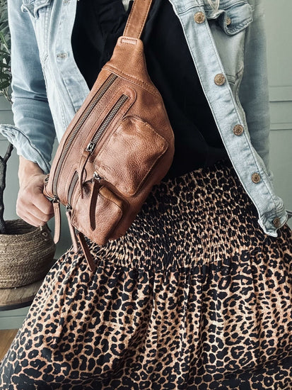 Nederdel med smock – Dark Leopard - VIAMAJA.DK