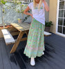 Nederdel med smock - Green Princess