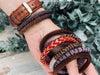 Nepal armbånd - Blomme