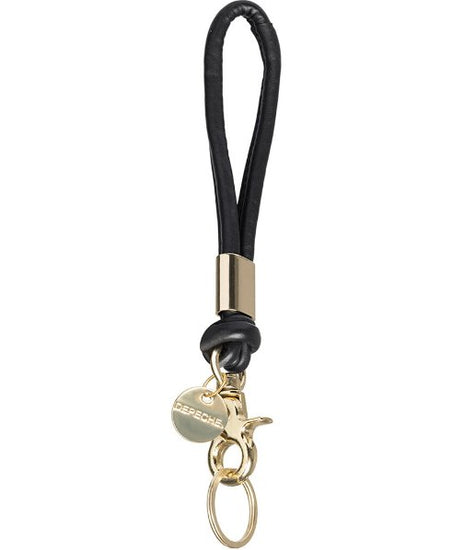 Nøglesnor - Leather / Golden - VIAMAJA.DK