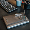 Notesbog i skind – Black A5