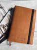 Notesbog i skind – Cognac – A5