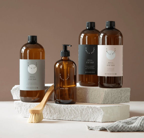Opvaskesæbe Lemongrass/Black Currant 450 ml – Simple Goods - VIAMAJA.DK