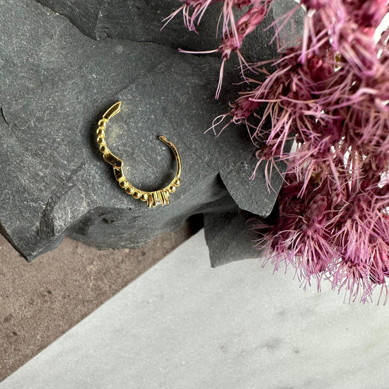 Ørering Single Jolie 18K forgyldt - 1 stk - VIAMAJA.DK