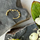 Ørering Single Rachel 18K forgyldt - 1 stk - VIAMAJA.DK