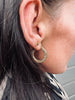 Øreringe Chloe small Sterling Silver 18K forgyldt