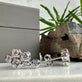 Øreringe Miriam Clear - Sterling Silver - VIAMAJA.DK