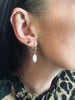 Ørestikker GIA – Black 18K forgyldt