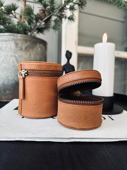Organiser Leather - Small cognac - VIAMAJA.DK