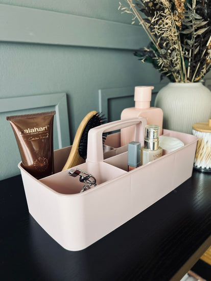 Organiser med håndtag - Rosa - VIAMAJA.DK