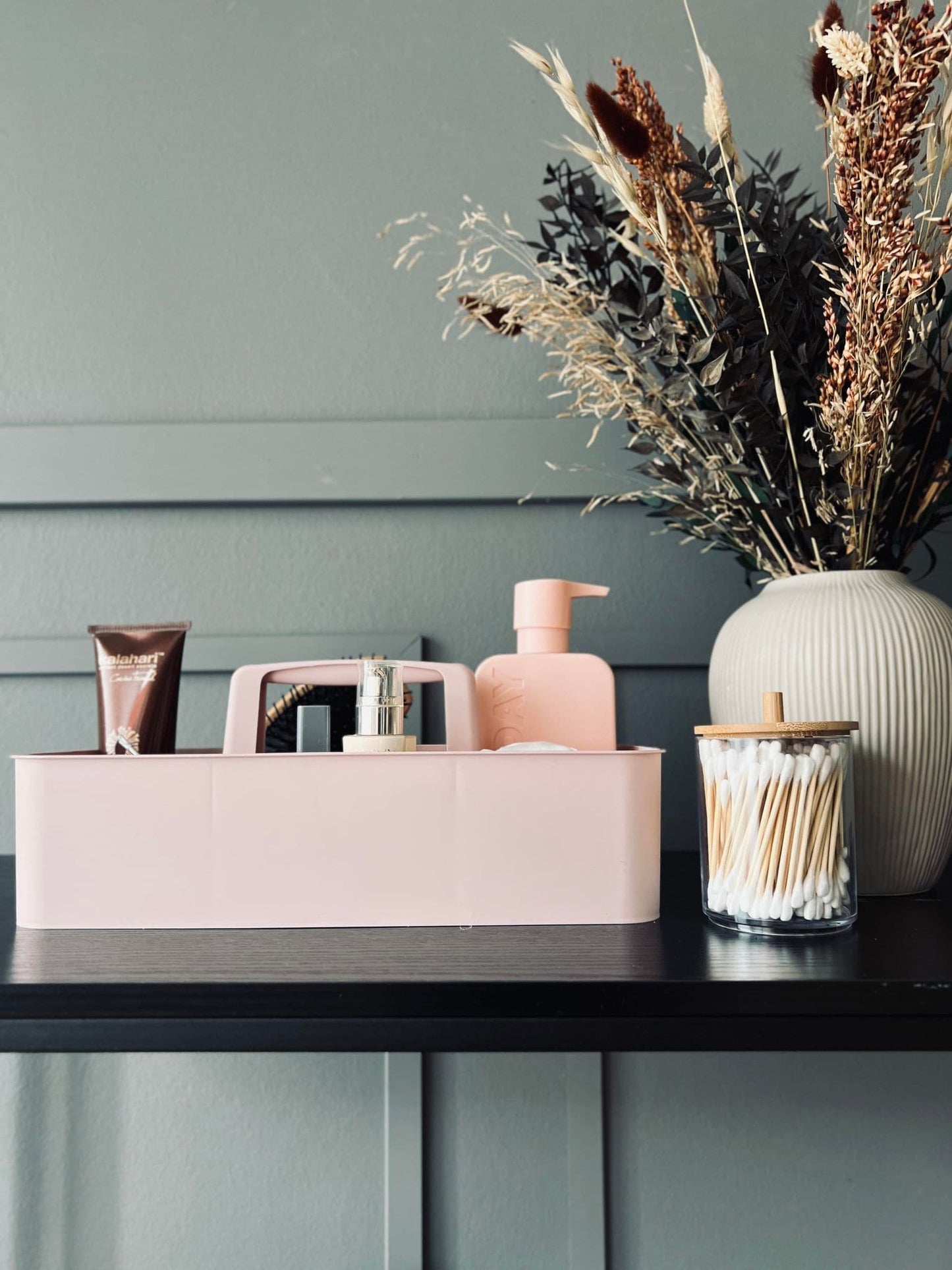 Organiser med håndtag - Rosa - VIAMAJA.DK