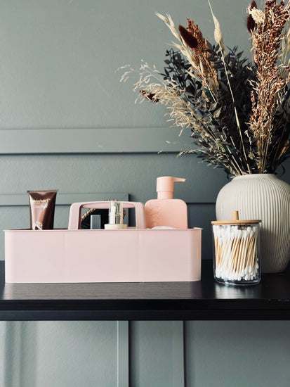 Organiser med håndtag - Rosa - VIAMAJA.DK