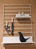 Organisor m. kroge og hylder – Stone White