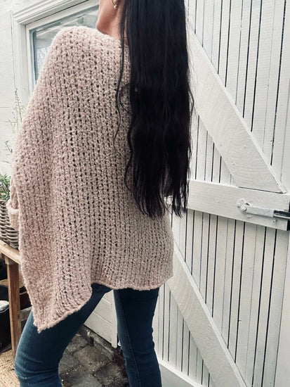 Oversize Cozy – Soft Rose - VIAMAJA.DK