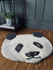 PANDA HOVED I ULD - 50X50