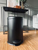 Pedalspand i sort metal - 20 liter