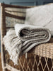 Plaid 125x150 Natur Recycling bomuld