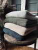 Plaid Perlestrik Beige