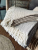 Plaid vævet med kork – Nature mix