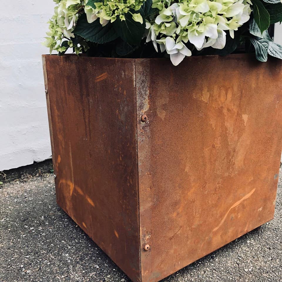 Plantekasse rust 40x40 - VIAMAJA
