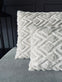 Pude ink fyld - 45x45cm Lys ZigZag - VIAMAJA.DK