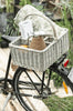 Quilt grønne, beige og brune farver