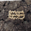 Ring Dello - 14 karat guldbelagt
