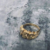 Ring - forgyldt i Kæde-look