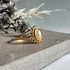 Ring Hannah forgyldt - Vandfast